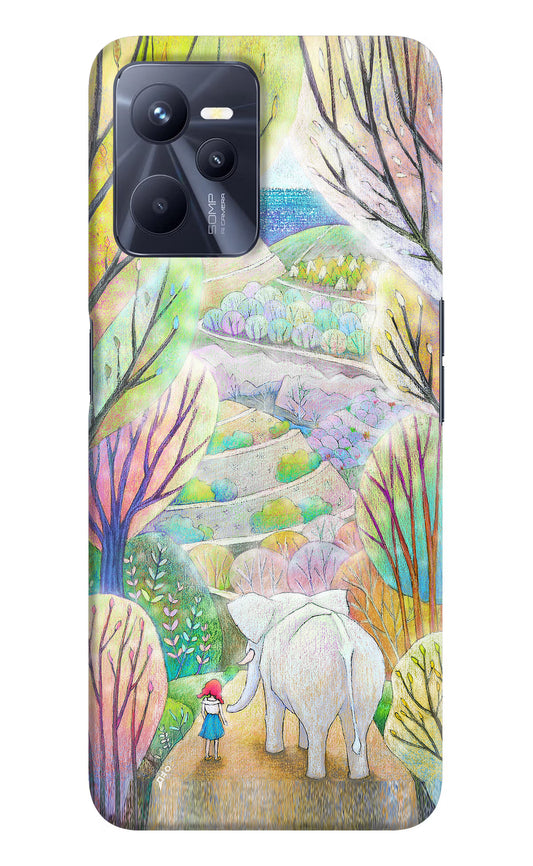 Nature Painting Realme C35 Hard Case Back Cover by Casekaro