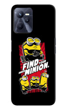 Find your inner Minion Realme C35 Hard Case Back Cover by Casekaro