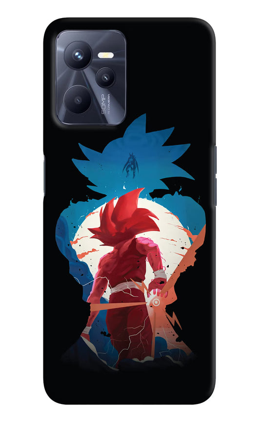 Goku Realme C35 Hard Case Back Cover by Casekaro