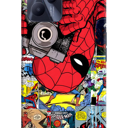 Spider Man Realme C35 Hard Case Back Cover by Casekaro