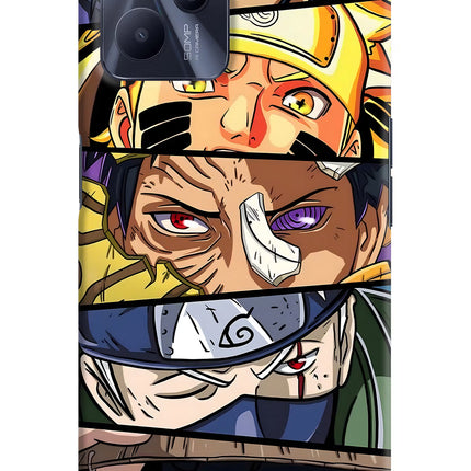 Naruto Character Realme C35 Hard Case Back Cover by Casekaro