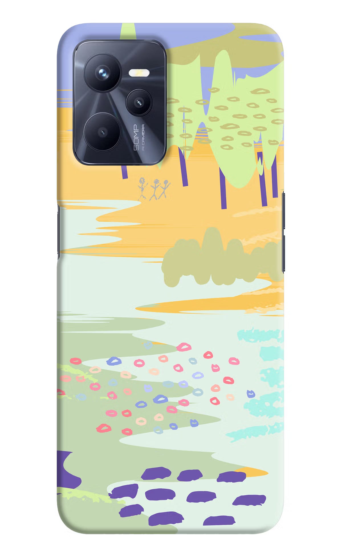 Scenery Realme C35 Hard Case Back Cover by Casekaro