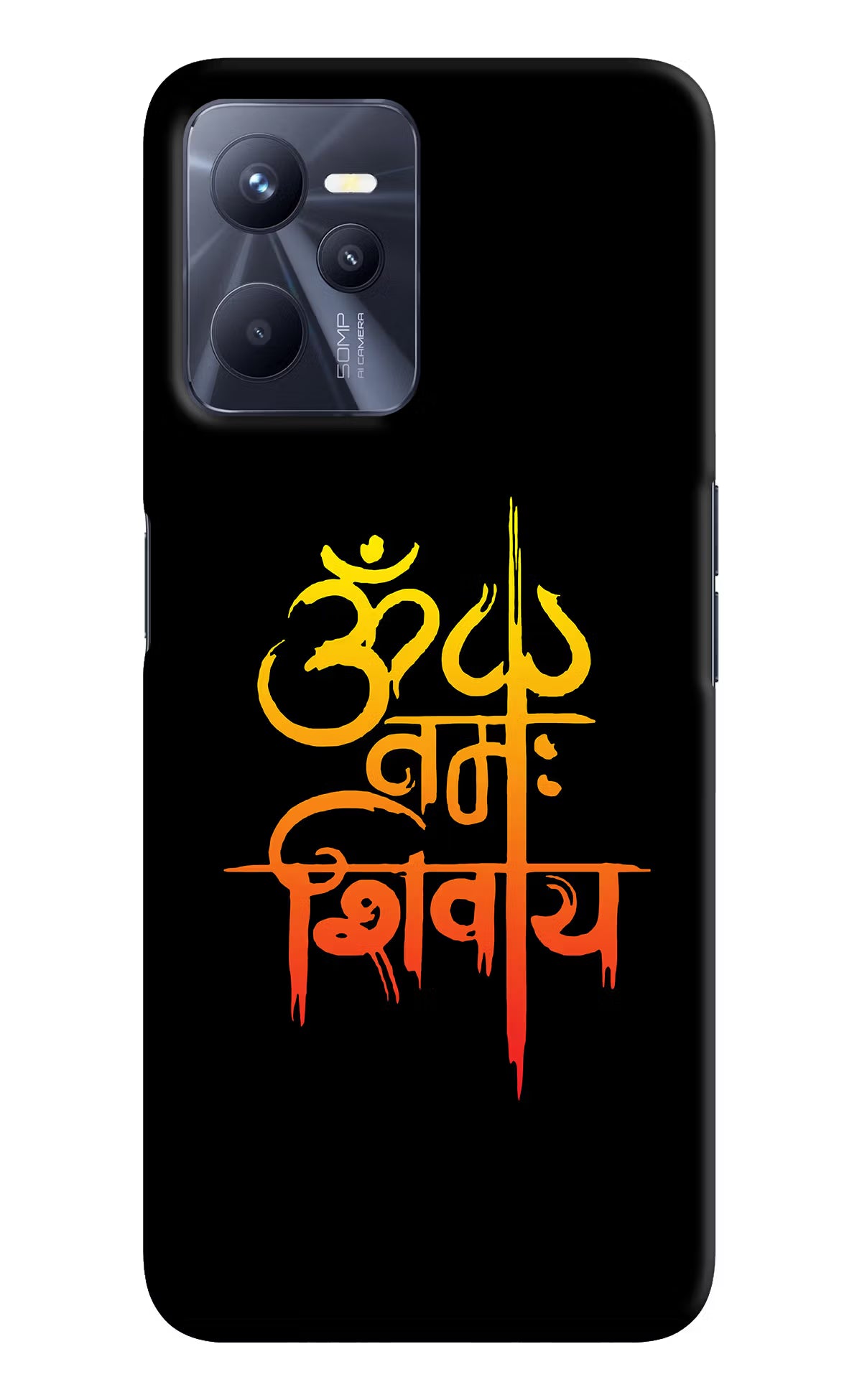 Om Namah Shivay Realme C35 Hard Case Back Cover by Casekaro