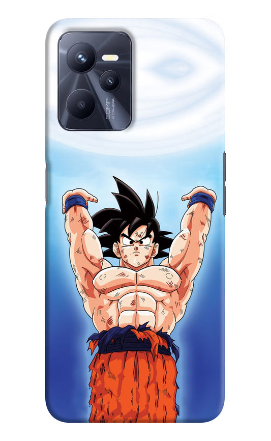 Goku Power Realme C35 Hard Case Back Cover by Casekaro