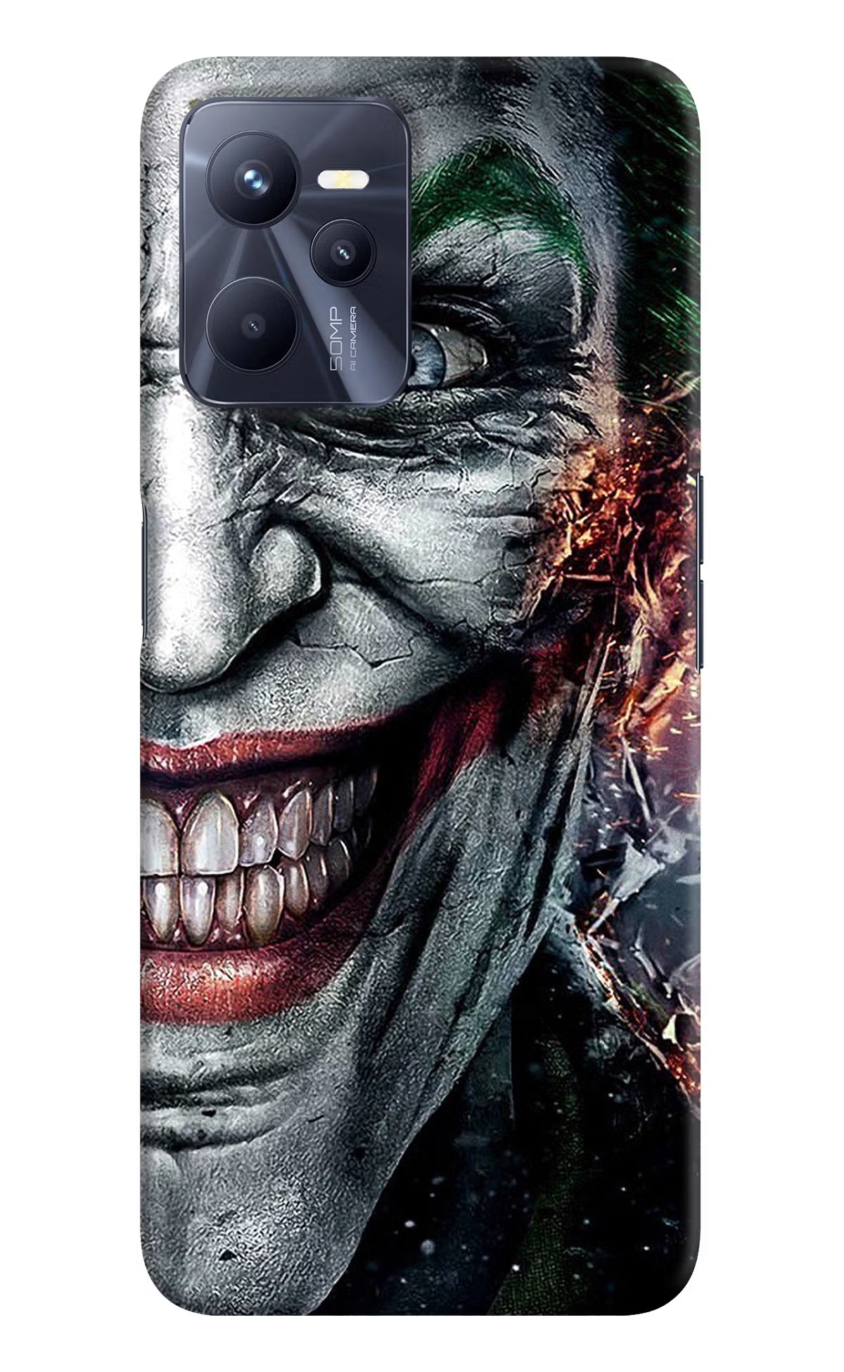 Joker Cam Realme C35 Hard Case Back Cover by Casekaro