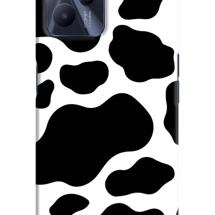 Cow Spots Realme C35 Hard Case Back Cover by Casekaro
