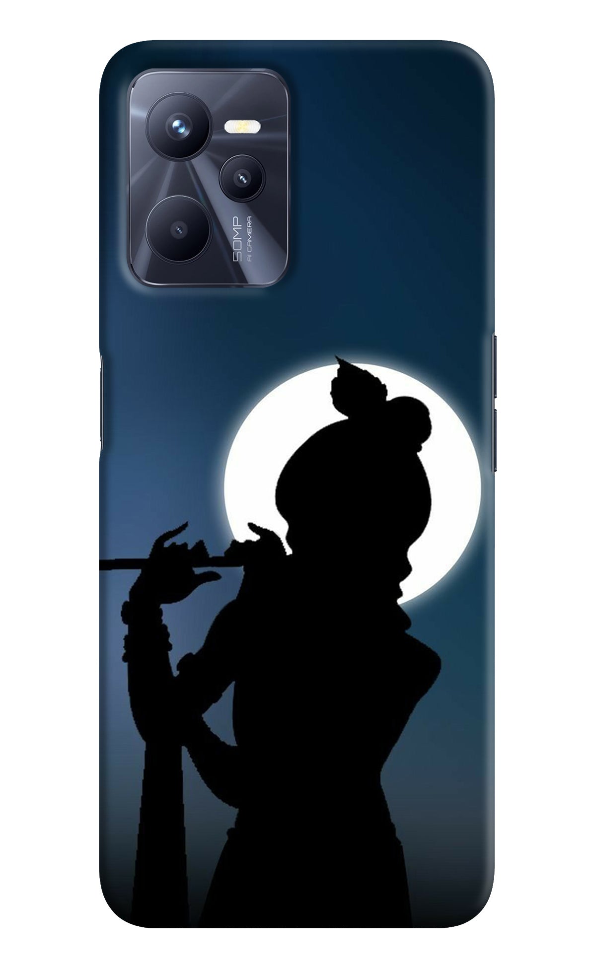 Shri Krishna Silhouette Realme C35 Back Cover