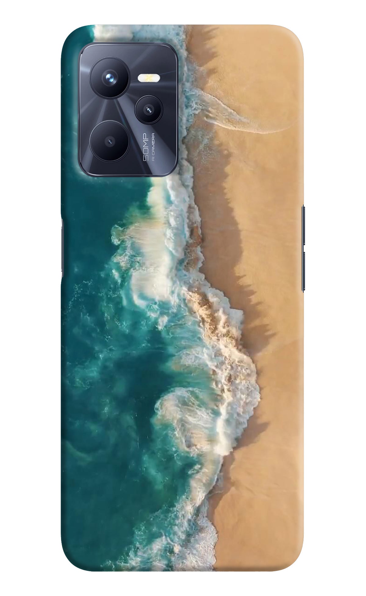 Ocean Beach Realme C35 Back Cover