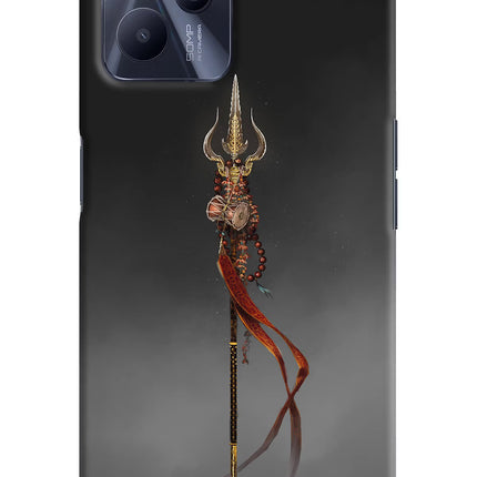 Shiv Trishul Realme C35 Hard Case Back Cover by Casekaro