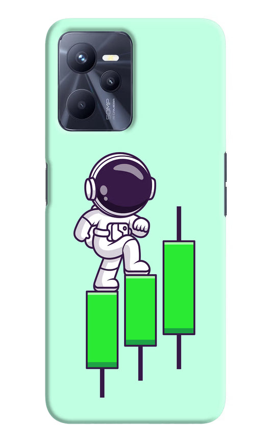 Astronaut Trader Realme C35 Hard Case Back Cover by Casekaro