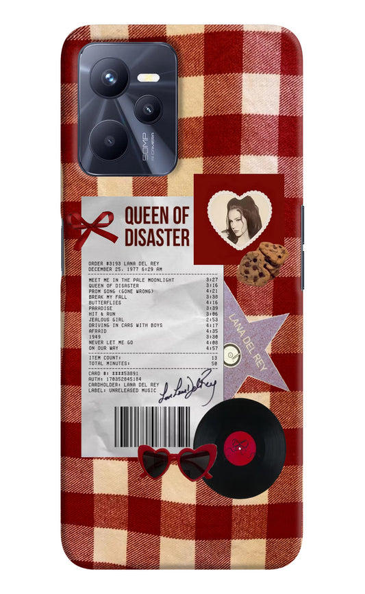 Queen of Disaster Realme C35 Hard Case Back Cover by Casekaro