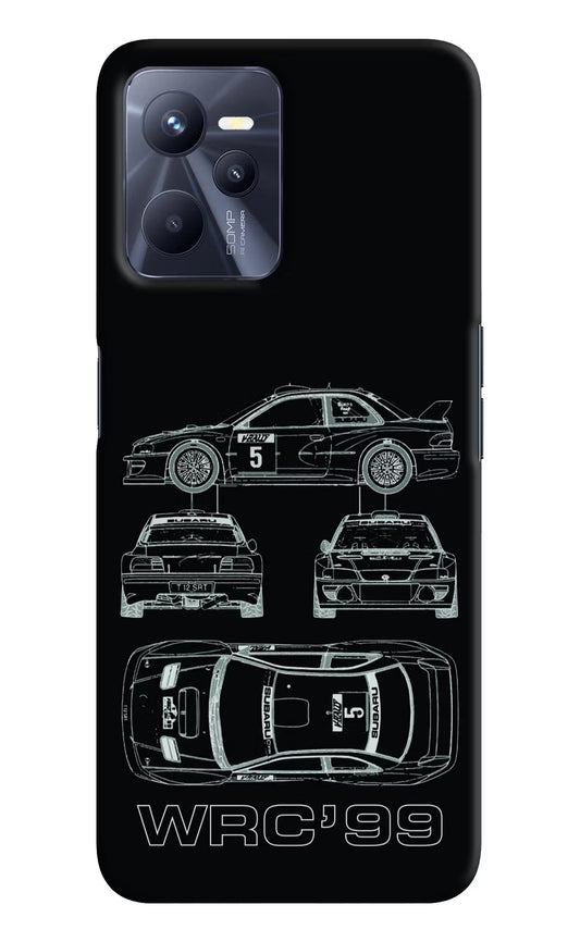 WRC'99 Realme C35 Hard Case Back Cover by Casekaro