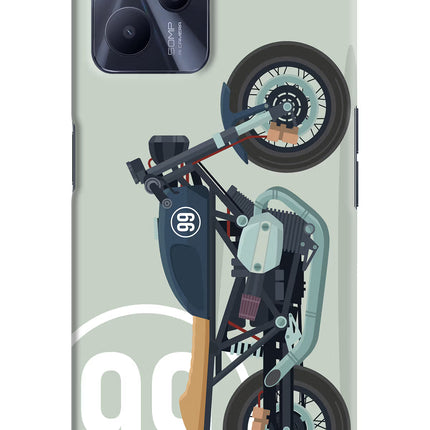 Classic Cafe Racer 99 Realme C35 Hard Case Back Cover by Casekaro