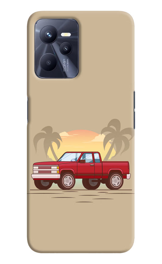 Desert Classic Drive Realme C35 Hard Case Back Cover by Casekaro