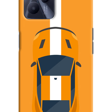 Highway Pursuit Realme C35 Hard Case Back Cover by Casekaro
