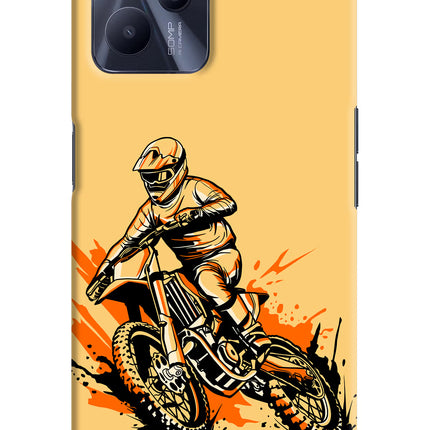 Off-Road Fury Realme C35 Hard Case Back Cover by Casekaro