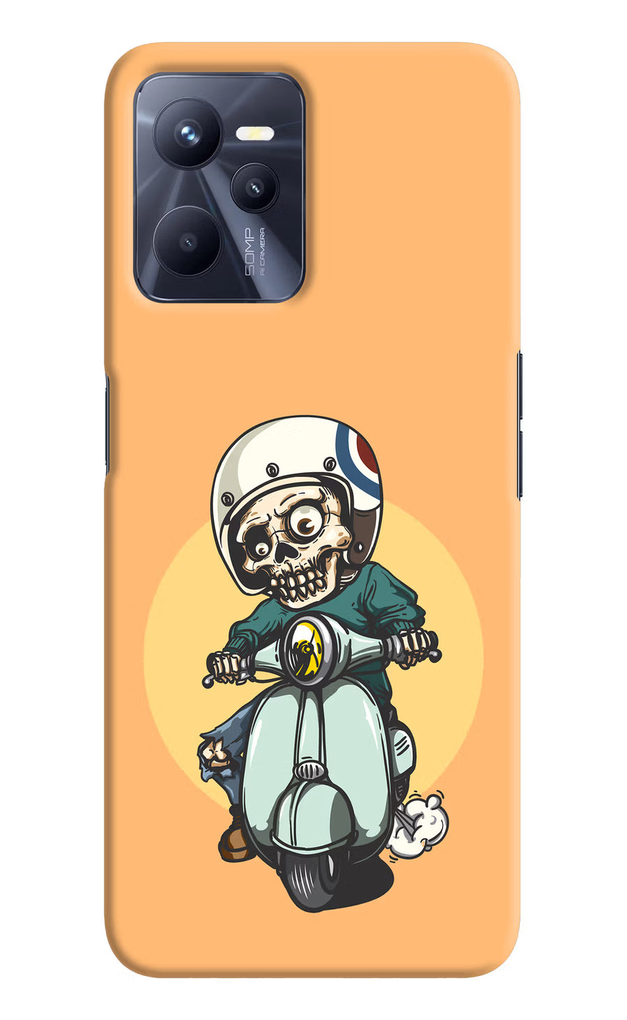 Undead Biker Realme C35 Back Cover, Hard case