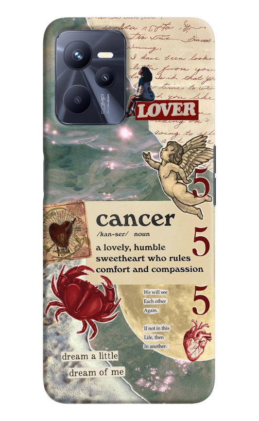 Cancer Zodiac Realme C35 Hard Case Back Cover by Casekaro