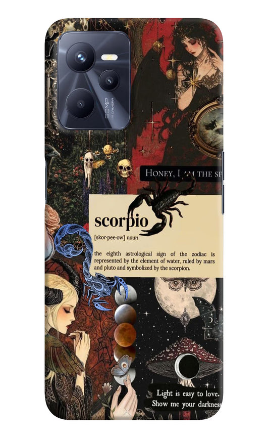 Scorpio Zodiac Realme C35 Hard Case Back Cover by Casekaro