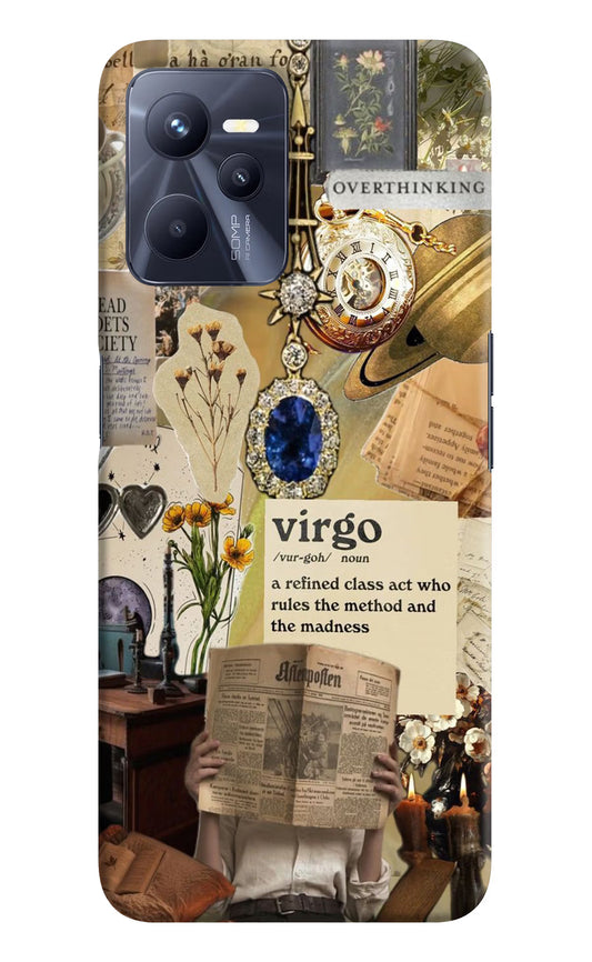 Virgo Zodiac Realme C35 Hard Case Back Cover by Casekaro