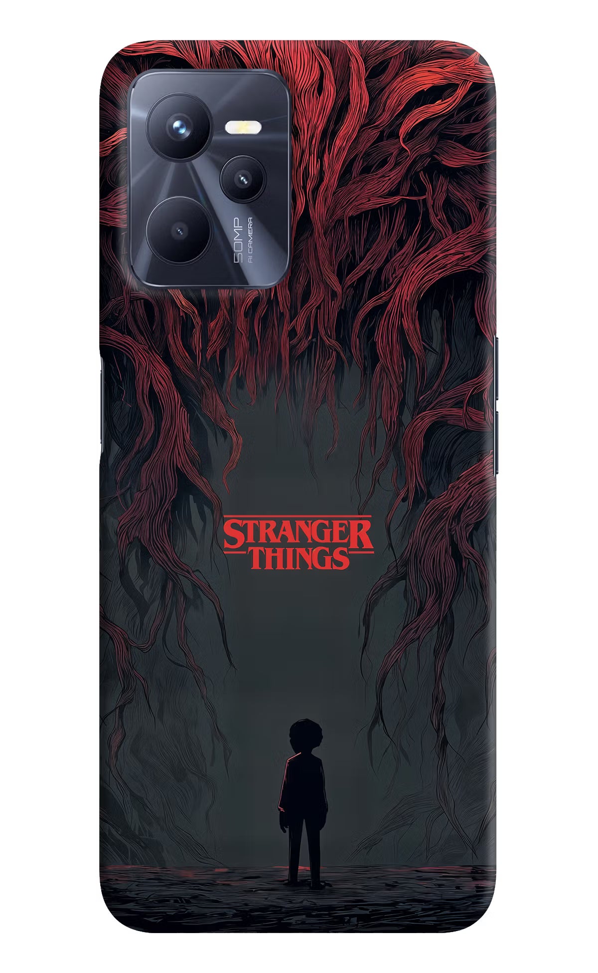 Ordinary Things Dark Side Realme C35 Hard Case Back Cover by Casekaro