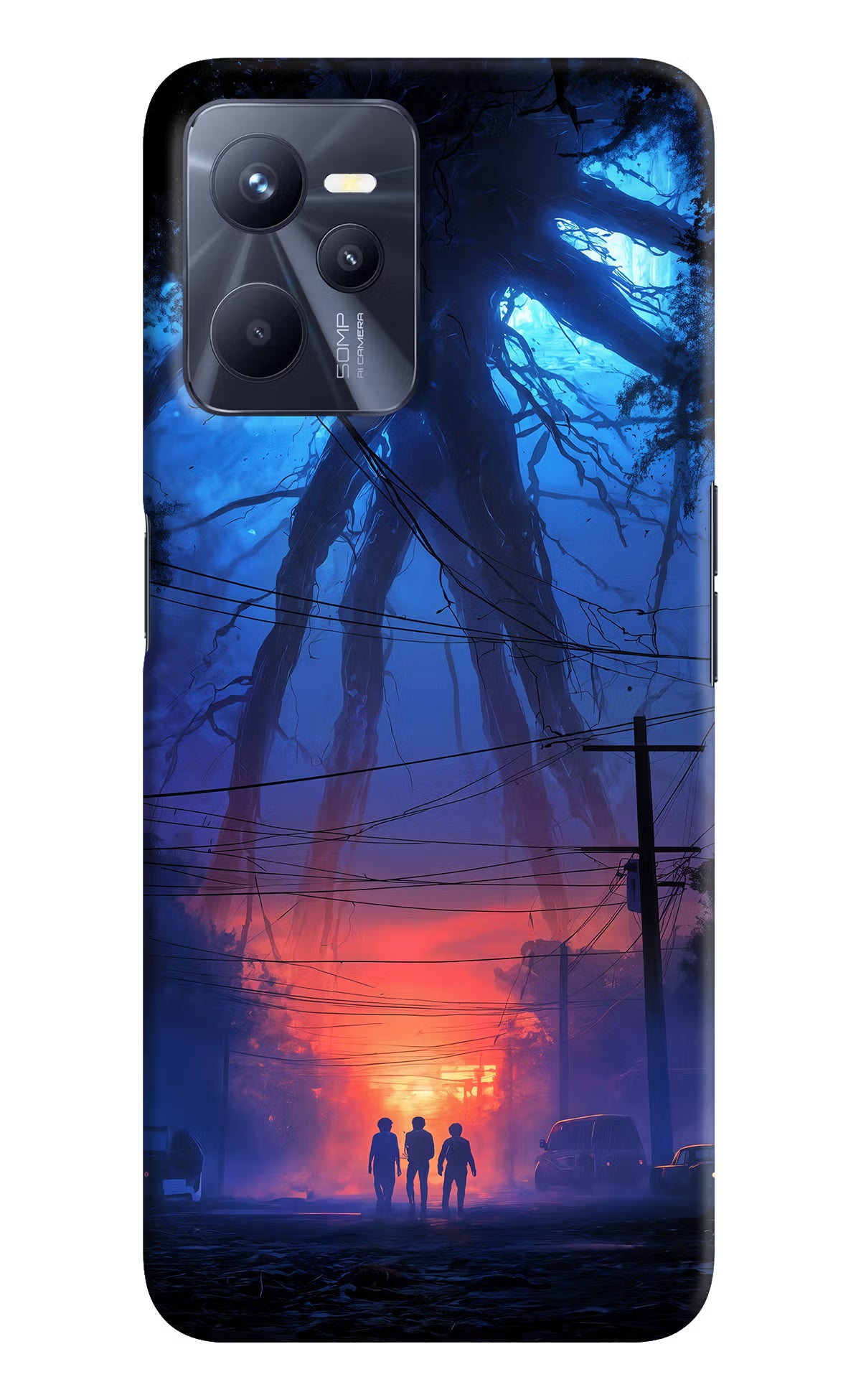 Ordinary Things Shadow Realme C35 Hard Case Back Cover by Casekaro
