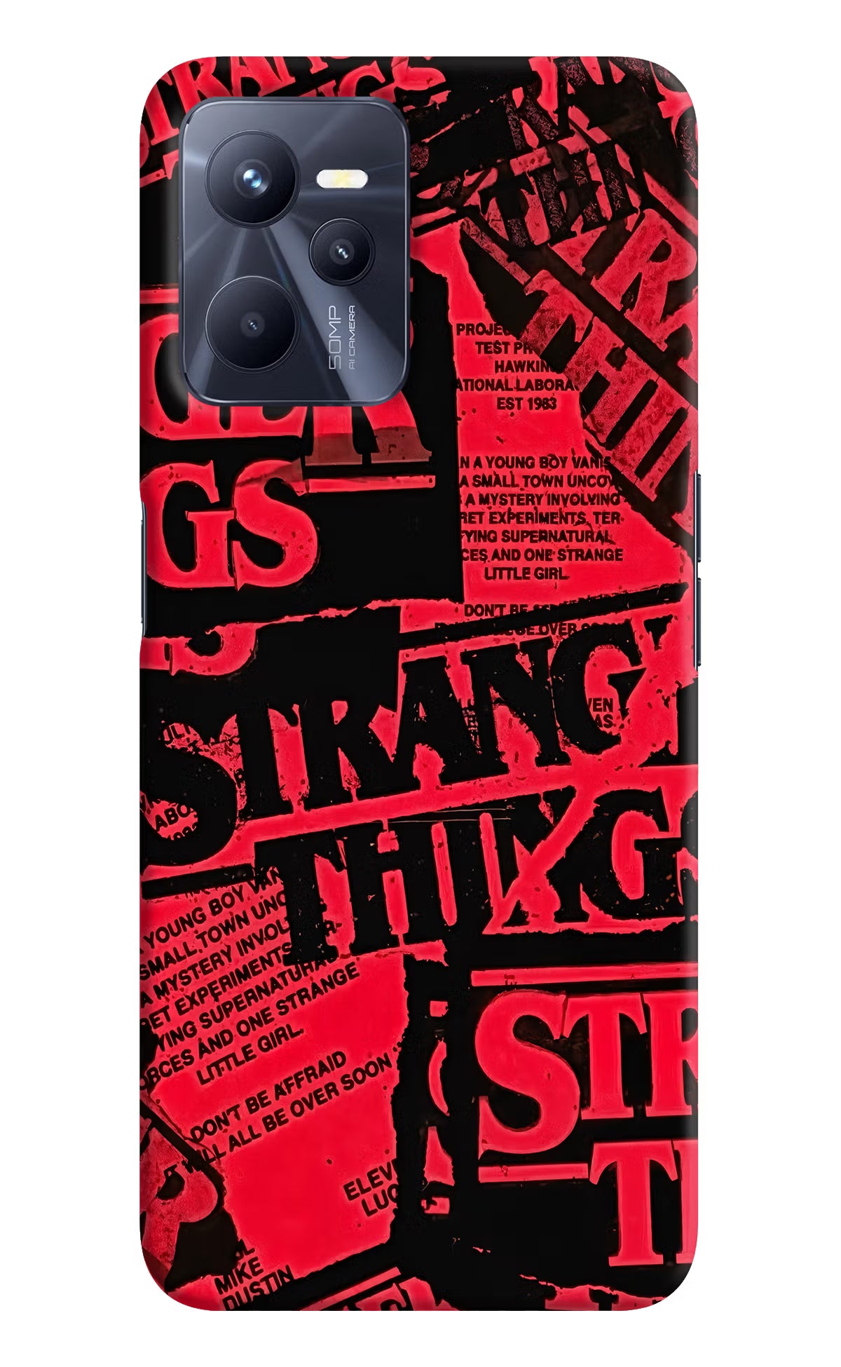Ordinary Things Realme C35 Hard Case Back Cover by Casekaro