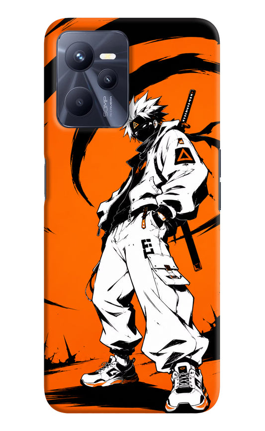 Street Samurai  Realme C35 Hard Case Back Cover by Casekaro