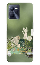 Aesthetic anime Realme C35 Hard Case Back Cover by Casekaro