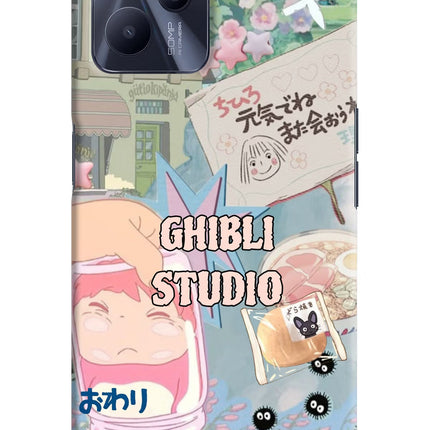 Studio Ghibli Realme C35 Hard Case Back Cover by Casekaro