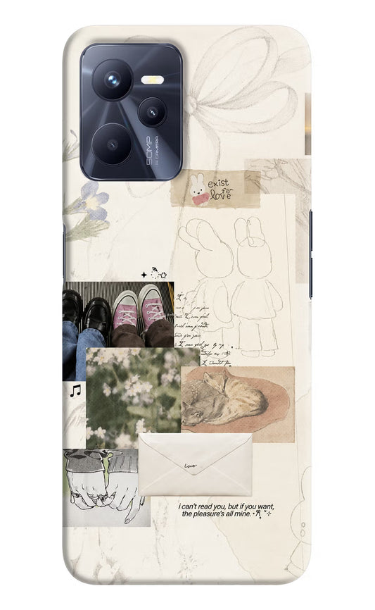 Soft Aesthetic Realme C35 Back Cover