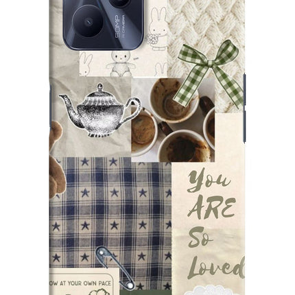 Cookie Realme C35 Hard Case Back Cover by Casekaro