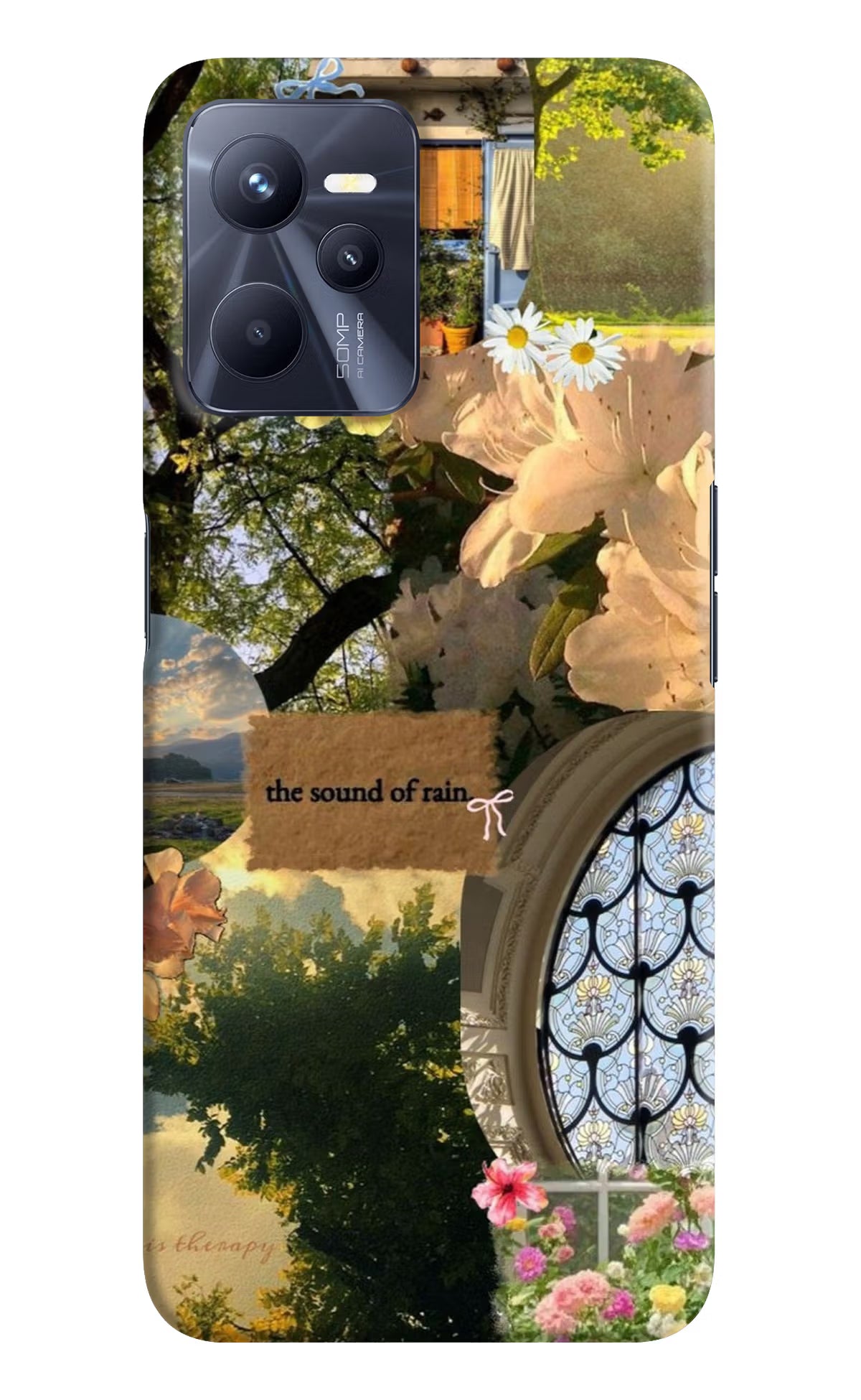 Rain Realme C35 Back Cover