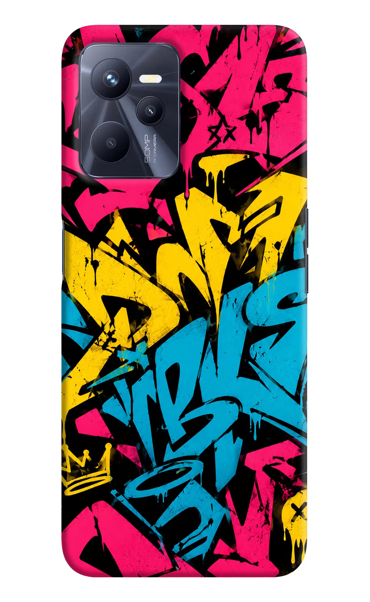 Graffiti Vibe Realme C35 Back Cover