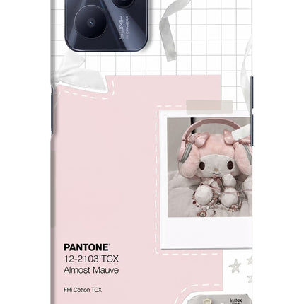 Pantone Asthetic Realme C35 Hard Case Back Cover by Casekaro