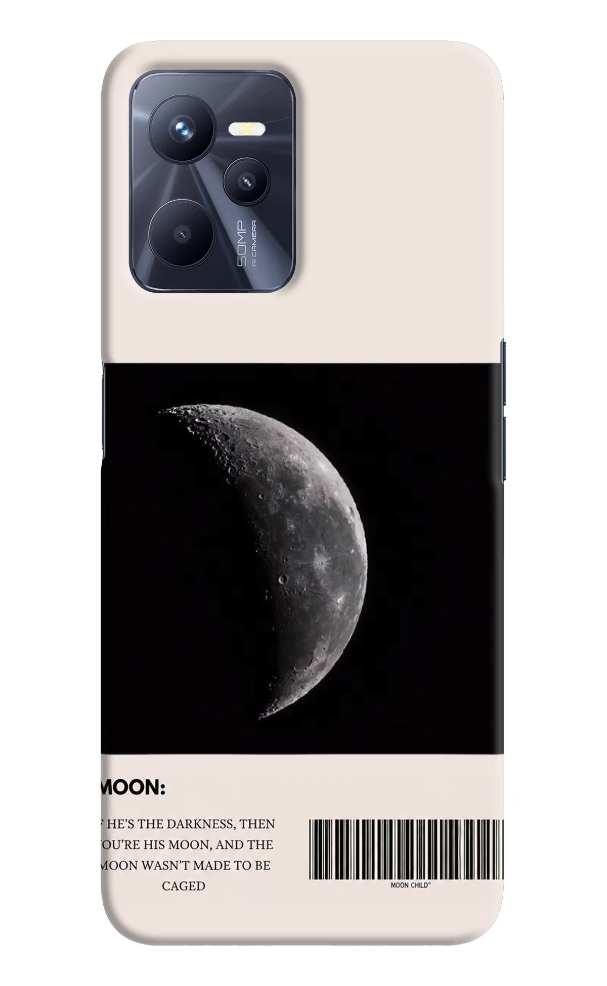 Moon Phase Realme C35 Back Cover
