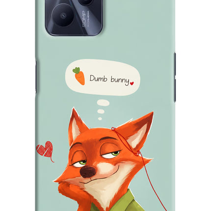 Nick Charm Realme C35 Hard Case Back Cover by Casekaro