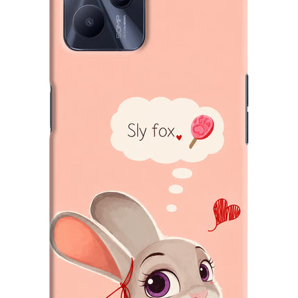 Judy Charm Realme C35 Hard Case Back Cover by Casekaro