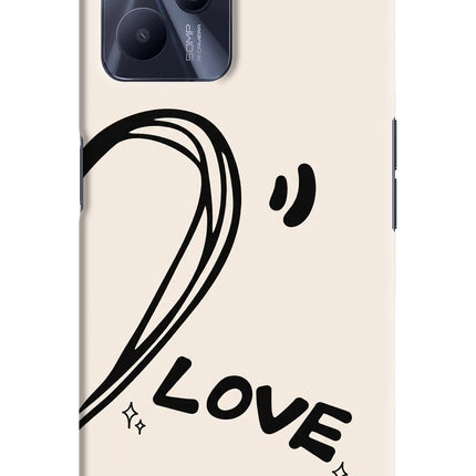 Soul Line Realme C35 Hard Case Back Cover by Casekaro