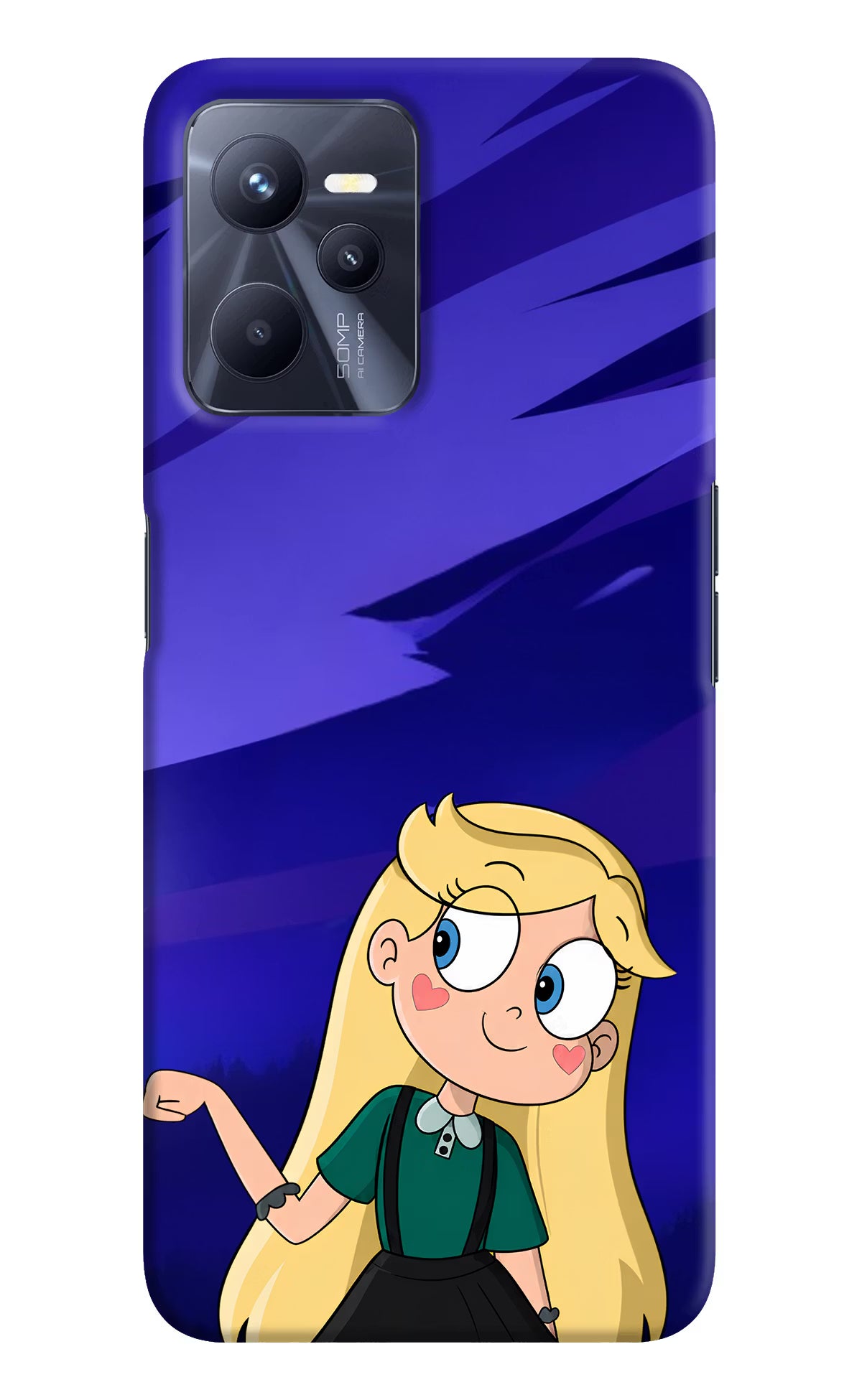 Star Glow Realme C35 Back Cover