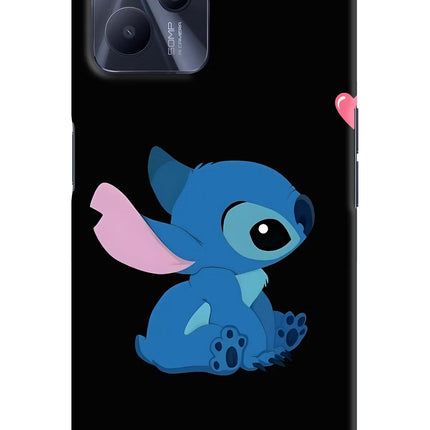 Stitch Crush Realme C35 Hard Case Back Cover by Casekaro