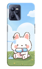 Bunny Treat Realme C35 Hard Case Back Cover by Casekaro