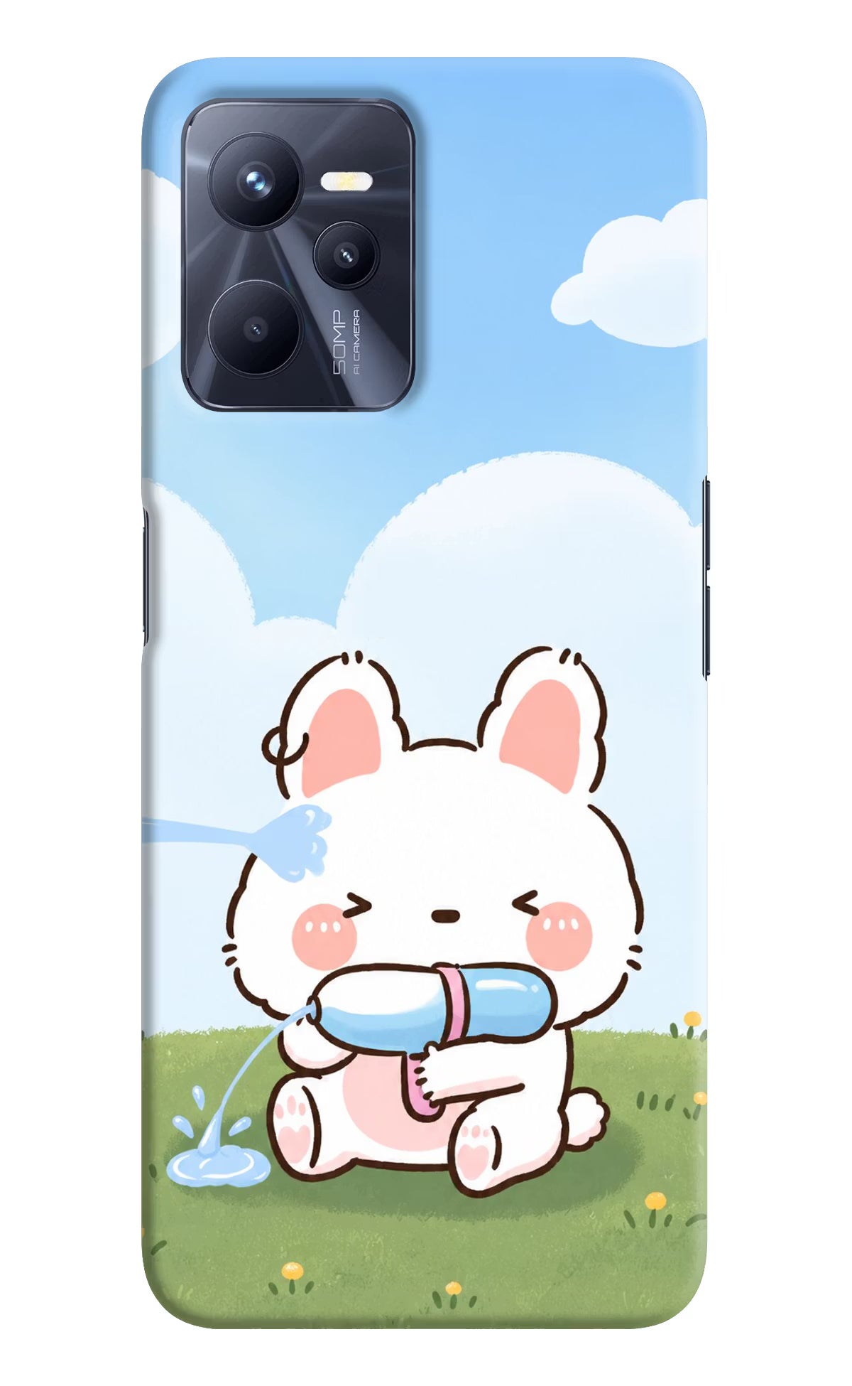 Bunny Treat Realme C35 Back Cover
