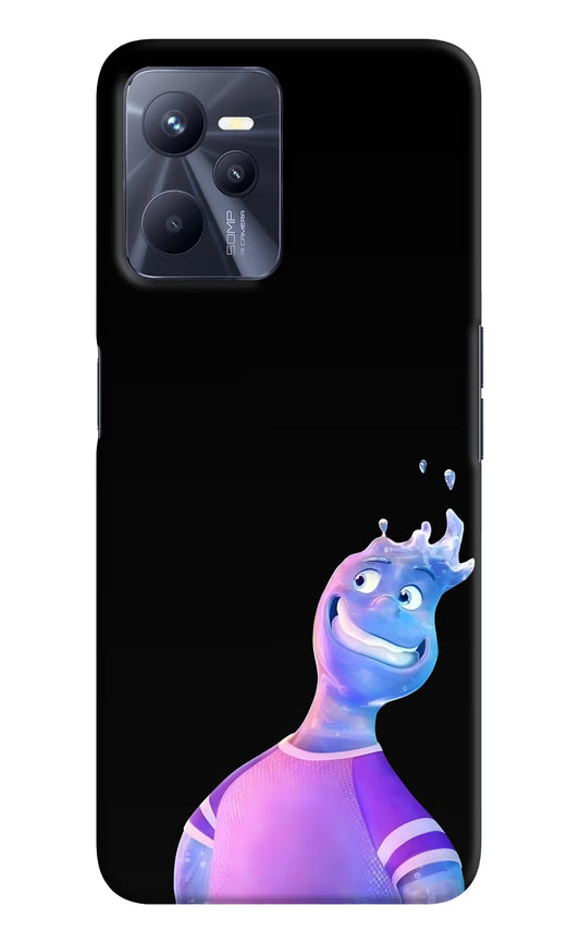 Wade Wave Realme C35 Hard Case Back Cover by Casekaro