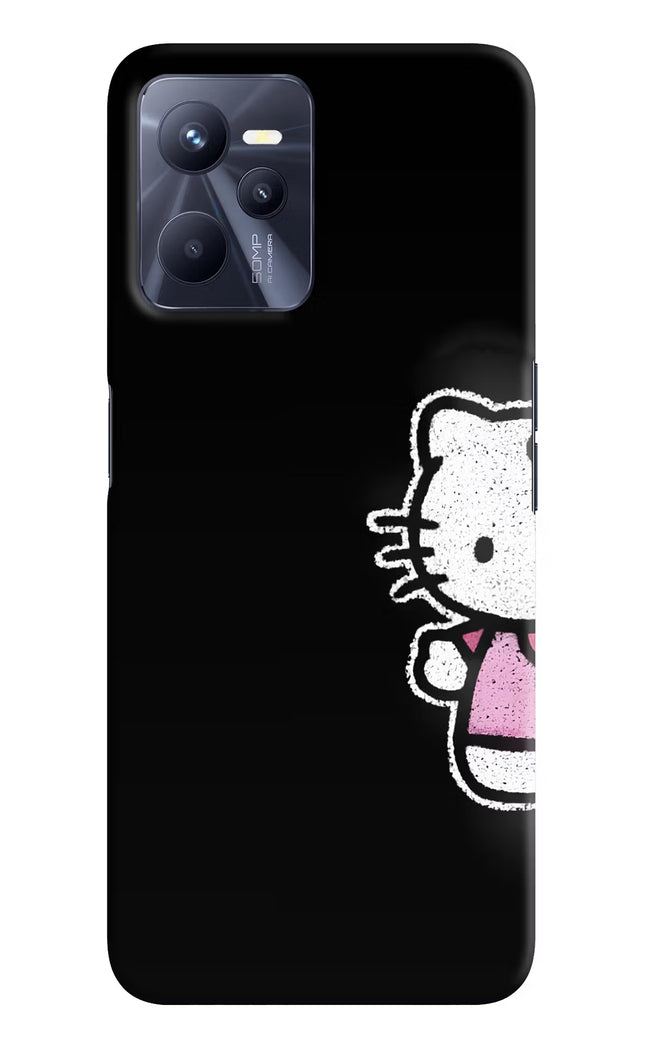 Kitty Charm Realme C35 Hard Case Back Cover by Casekaro