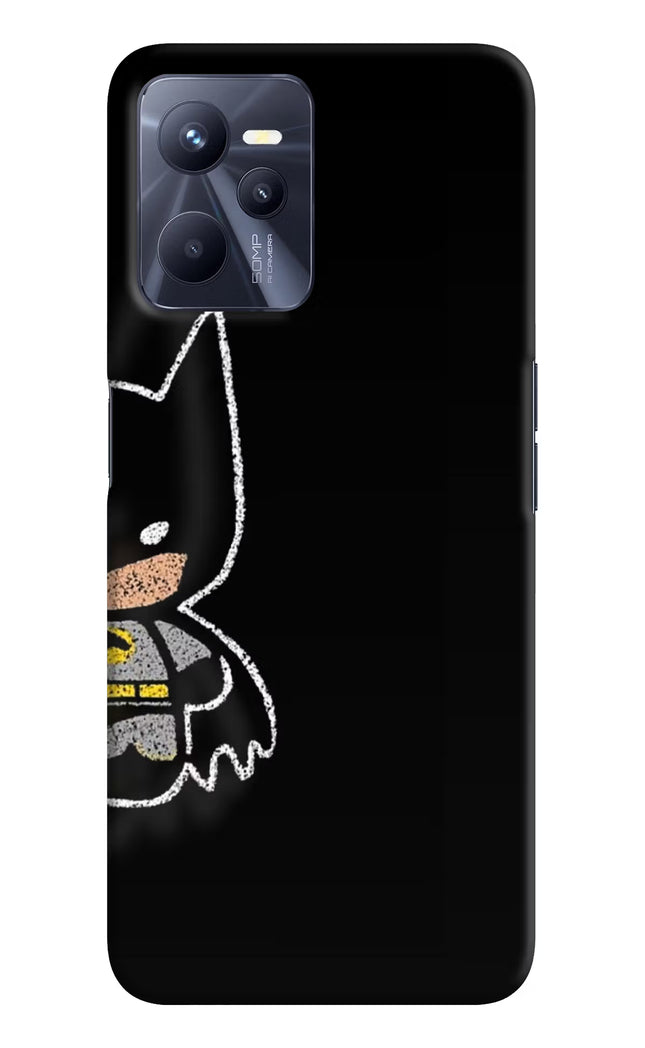 Bat Kitty Realme C35 Hard Case Back Cover by Casekaro