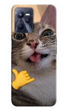 Silly Cat Call Realme C35 Hard Case Back Cover by Casekaro