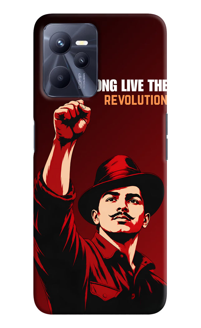 Bhagat Singh Revolution Realme C35 Hard Case Back Cover by Casekaro