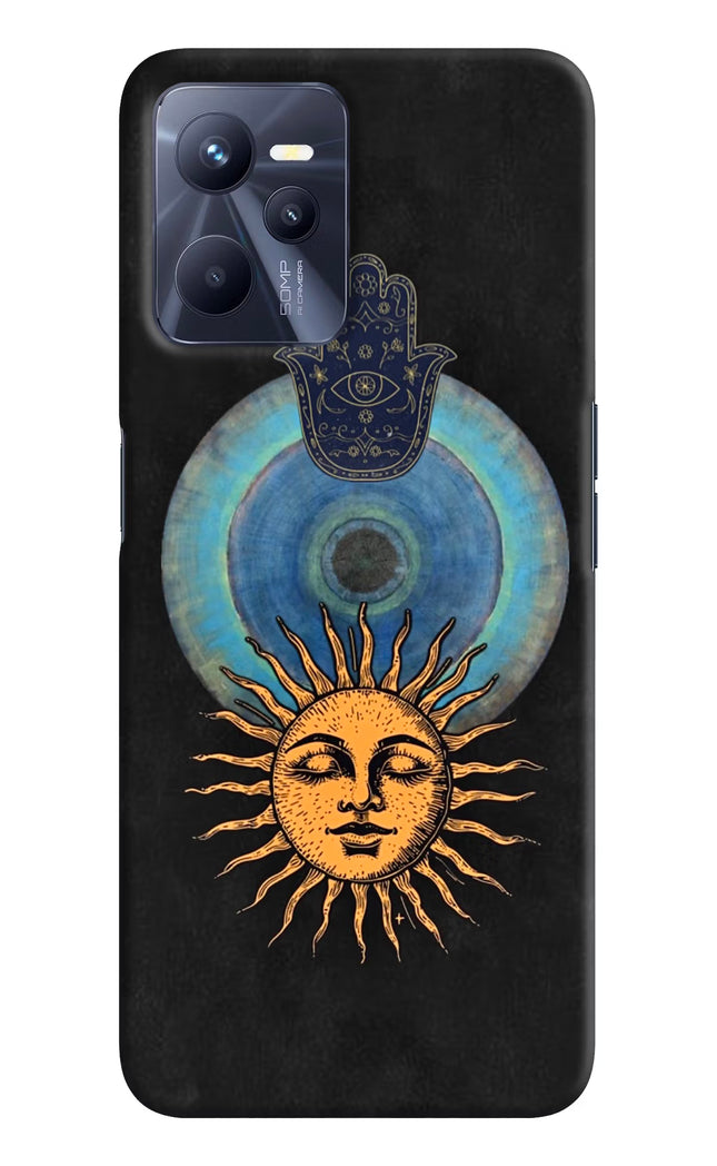 Divine Sun Realme C35 Hard Case Back Cover by Casekaro