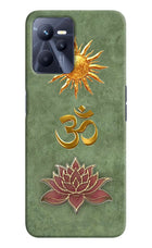 Om & Lotus Realme C35 Back Cover